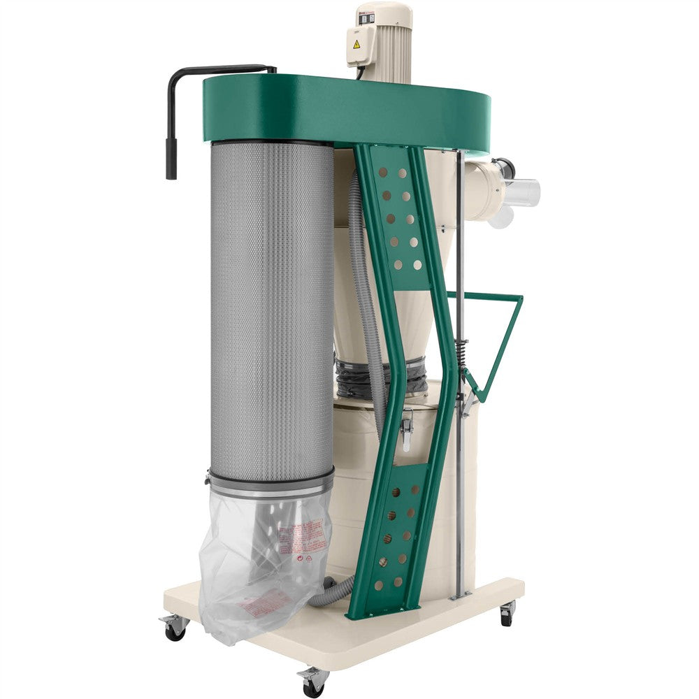Grizzly G0862 - 3 HP Portable Cyclone Dust Collector