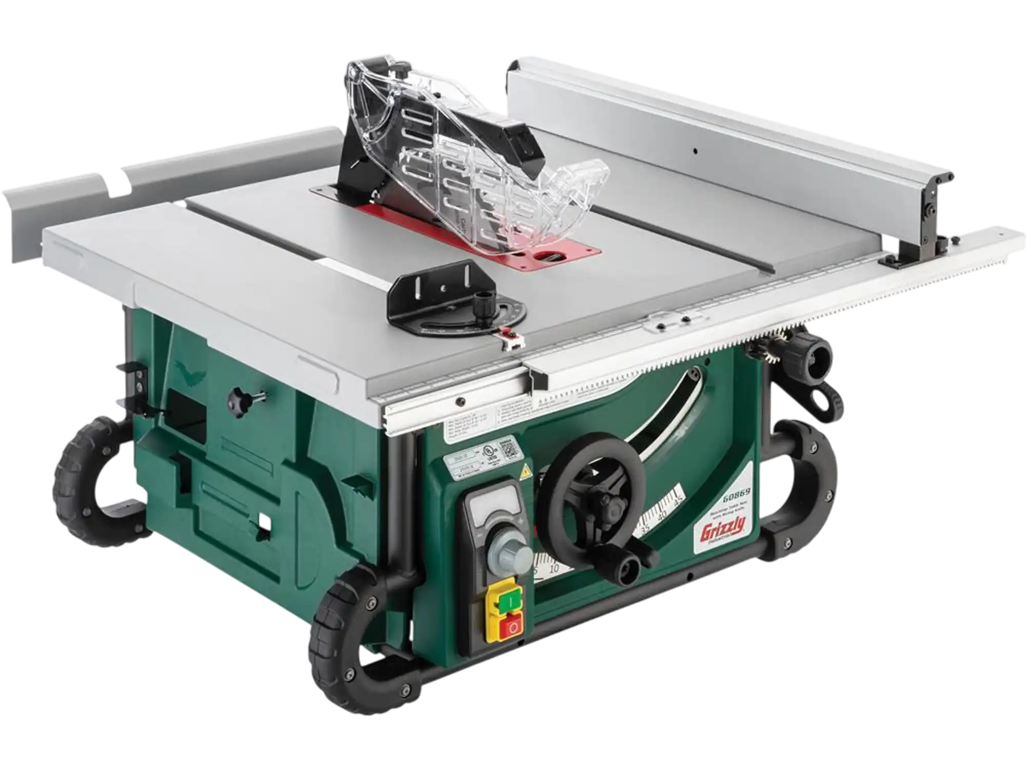 Grizzly G0869 Benchtop Table Saw 10