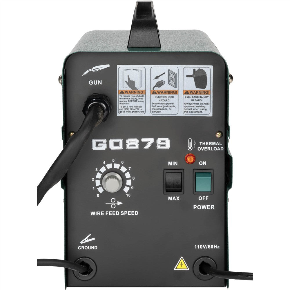 Grizzly G0879 - Flux-Cored Wire Feed Welder