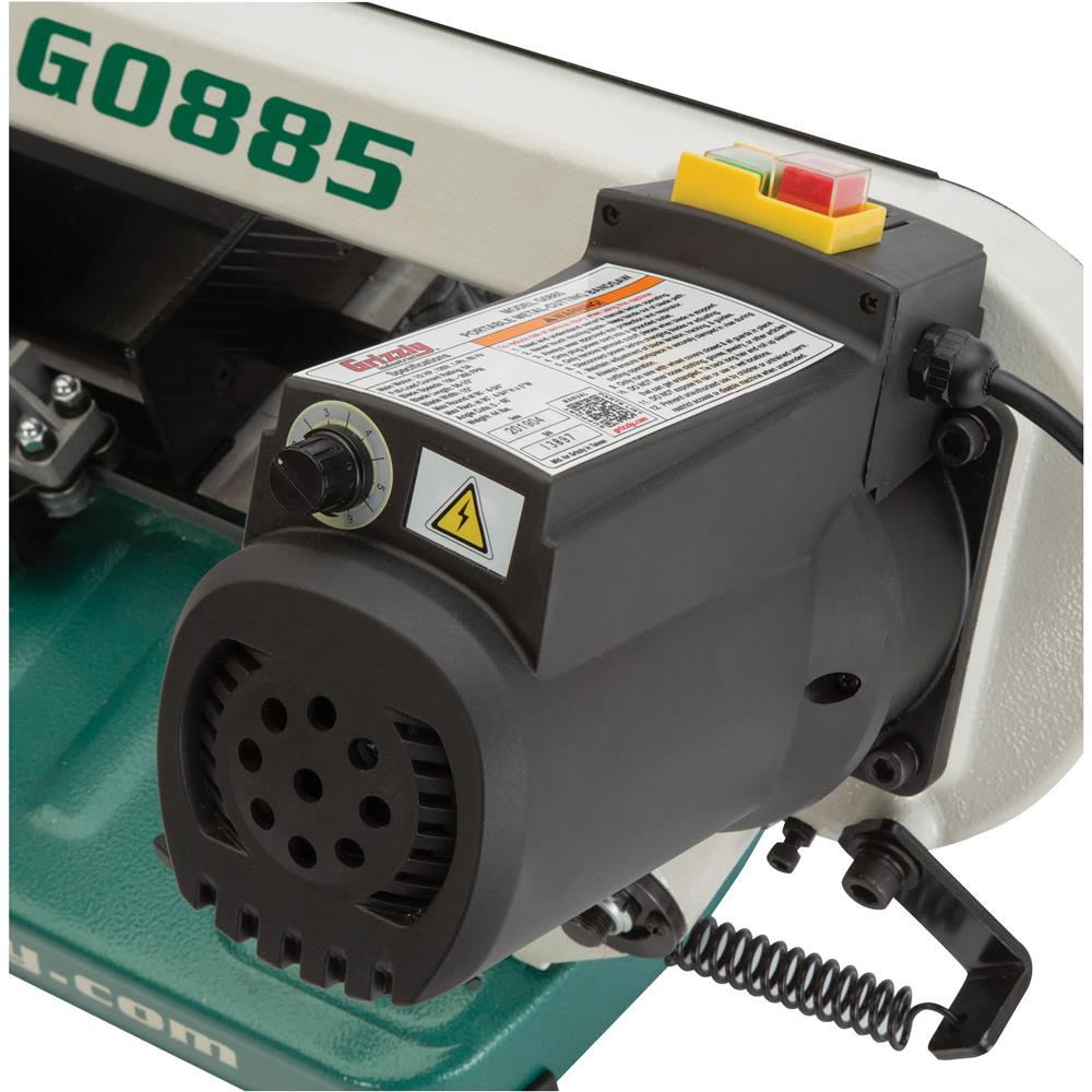 Grizzly G0885 - 5" Portable Horizontal Metal-Cutting Bandsaw