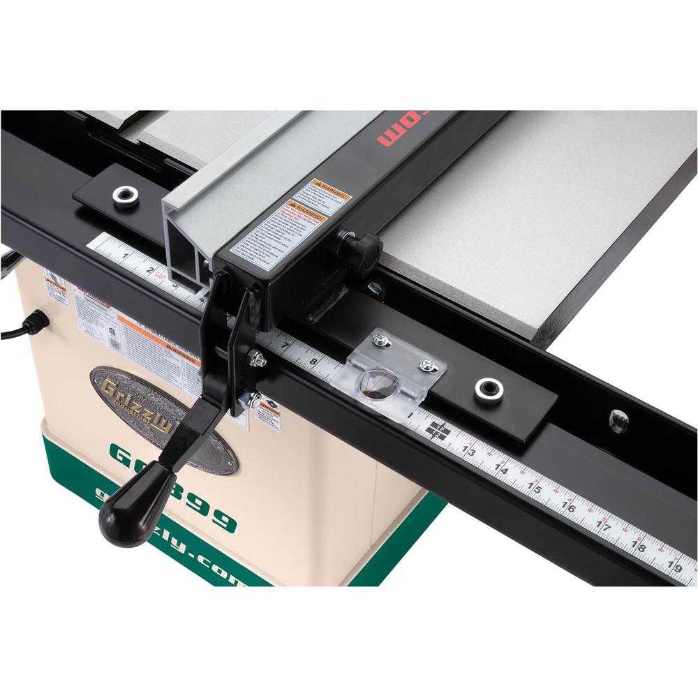 Grizzly G0899 - 10" 2 HP 115V/230V Cabinet Saw
