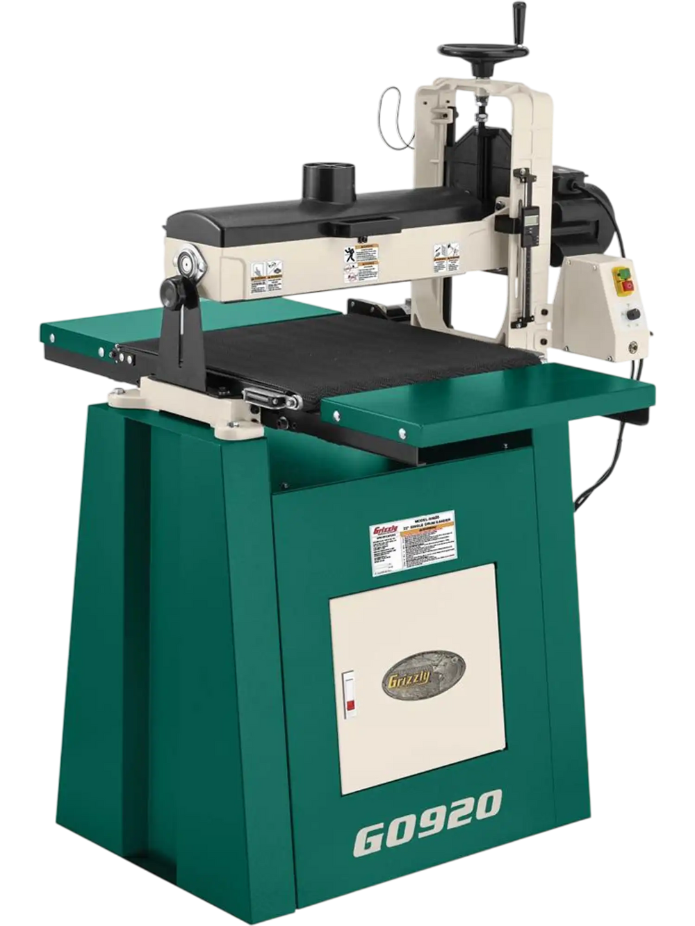 Grizzly G0920 - 22" Variable-Speed Open-Ended Drum Sander