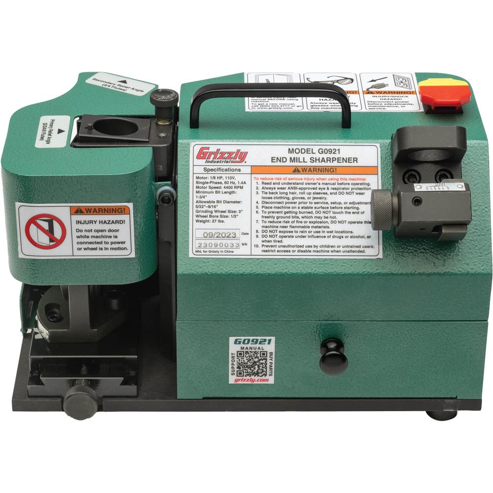 Grizzly G0921 - End Mill Sharpener