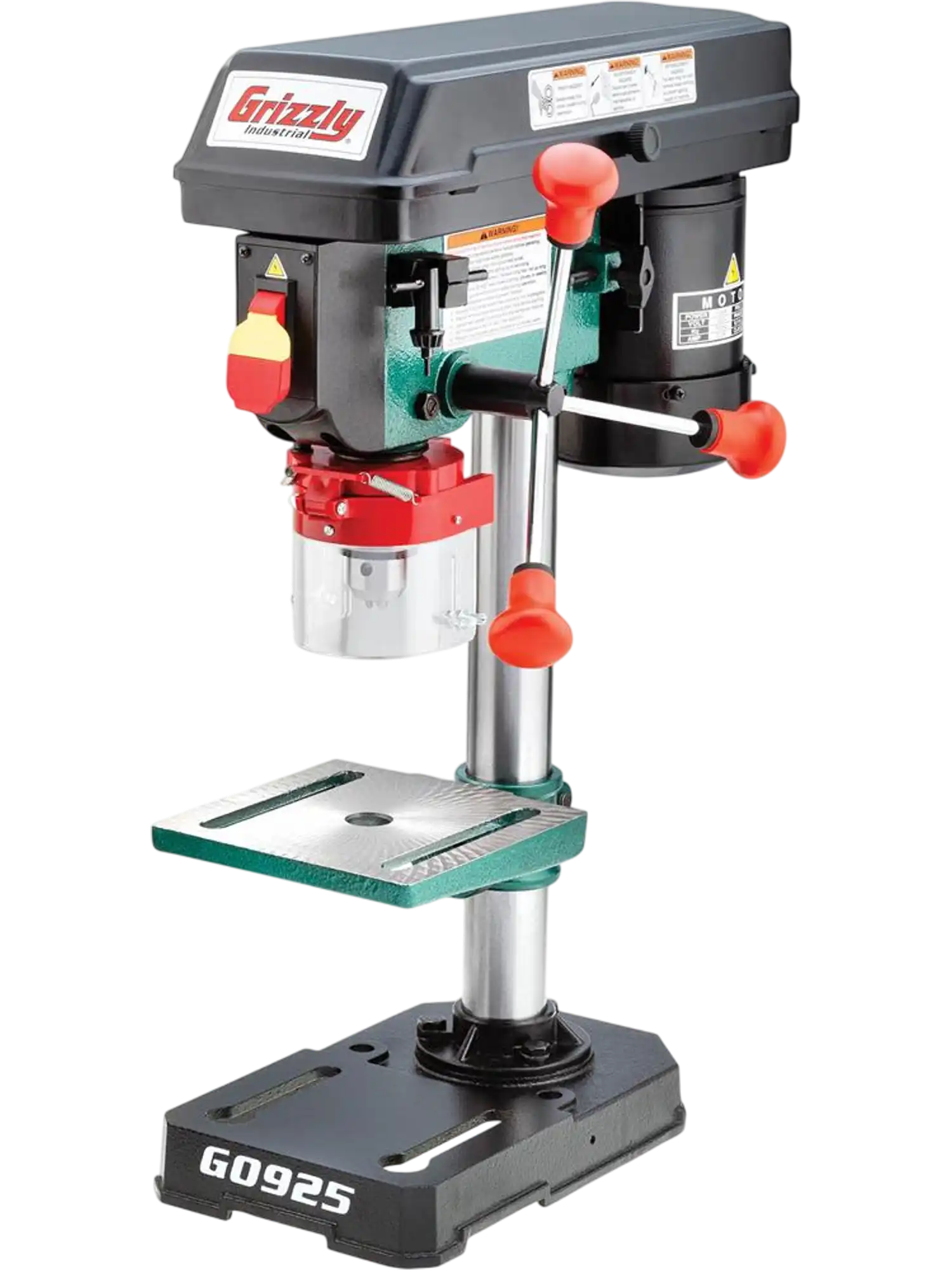 Grizzly G0925 Benchtop Drill Press 8