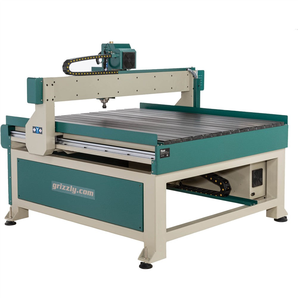 Grizzly G0931 - 47" x 47" CNC Router With T-Slot Table