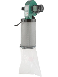 Grizzly G0944HEP - 1-1/2 HP Wall Mount Dust Collector with HEPA Filter