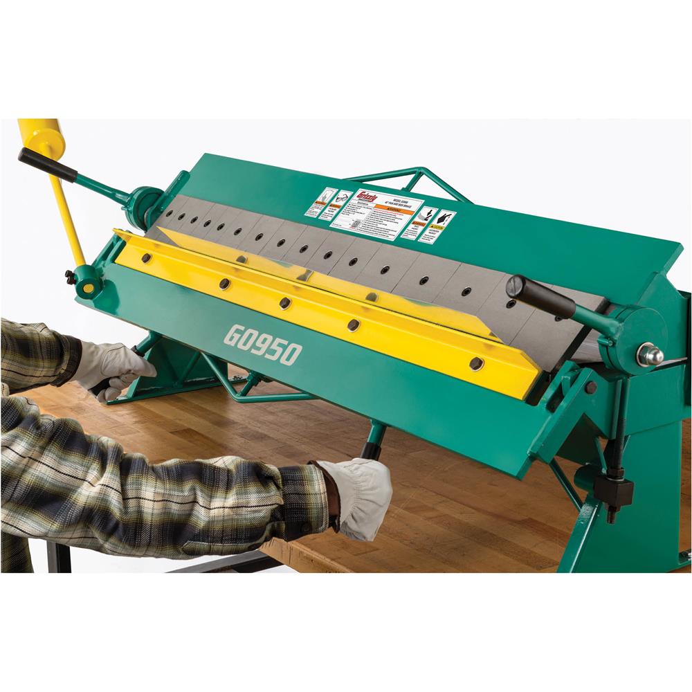 Grizzly G0950 - 48" 16-Gauge Pan and Box Brake