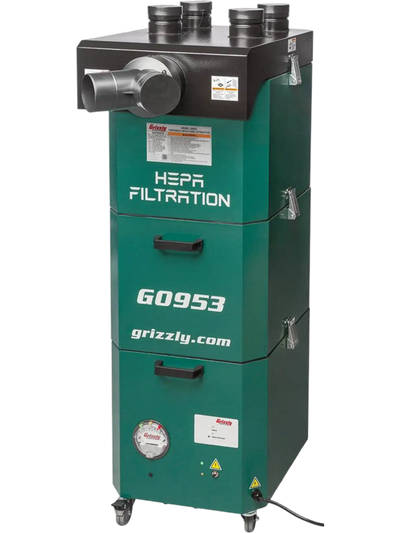 Grizzly G0953 Fume Extractor HEPA New