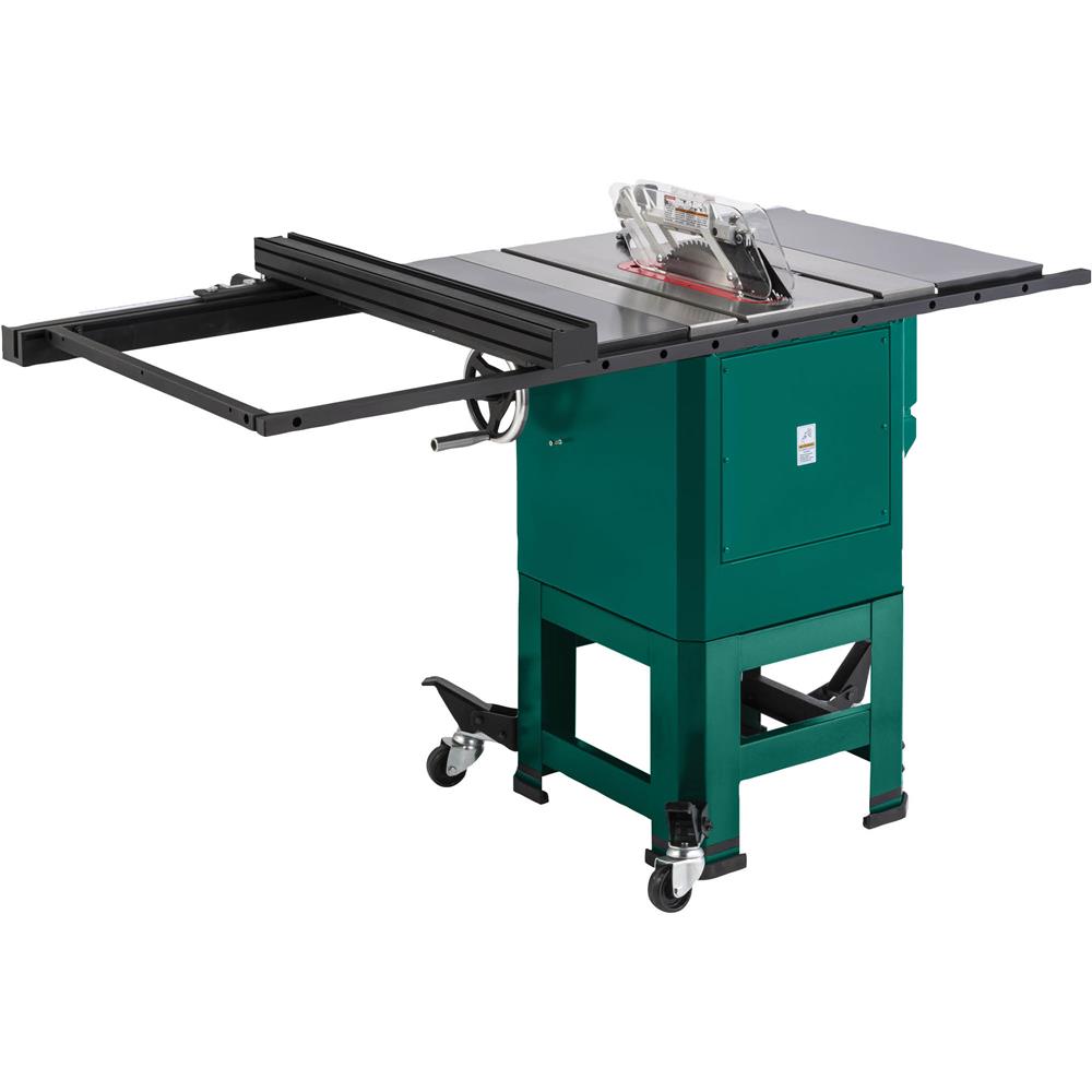 Grizzly G0962 - 10" 2 HP Open-Stand Hybrid Table Saw