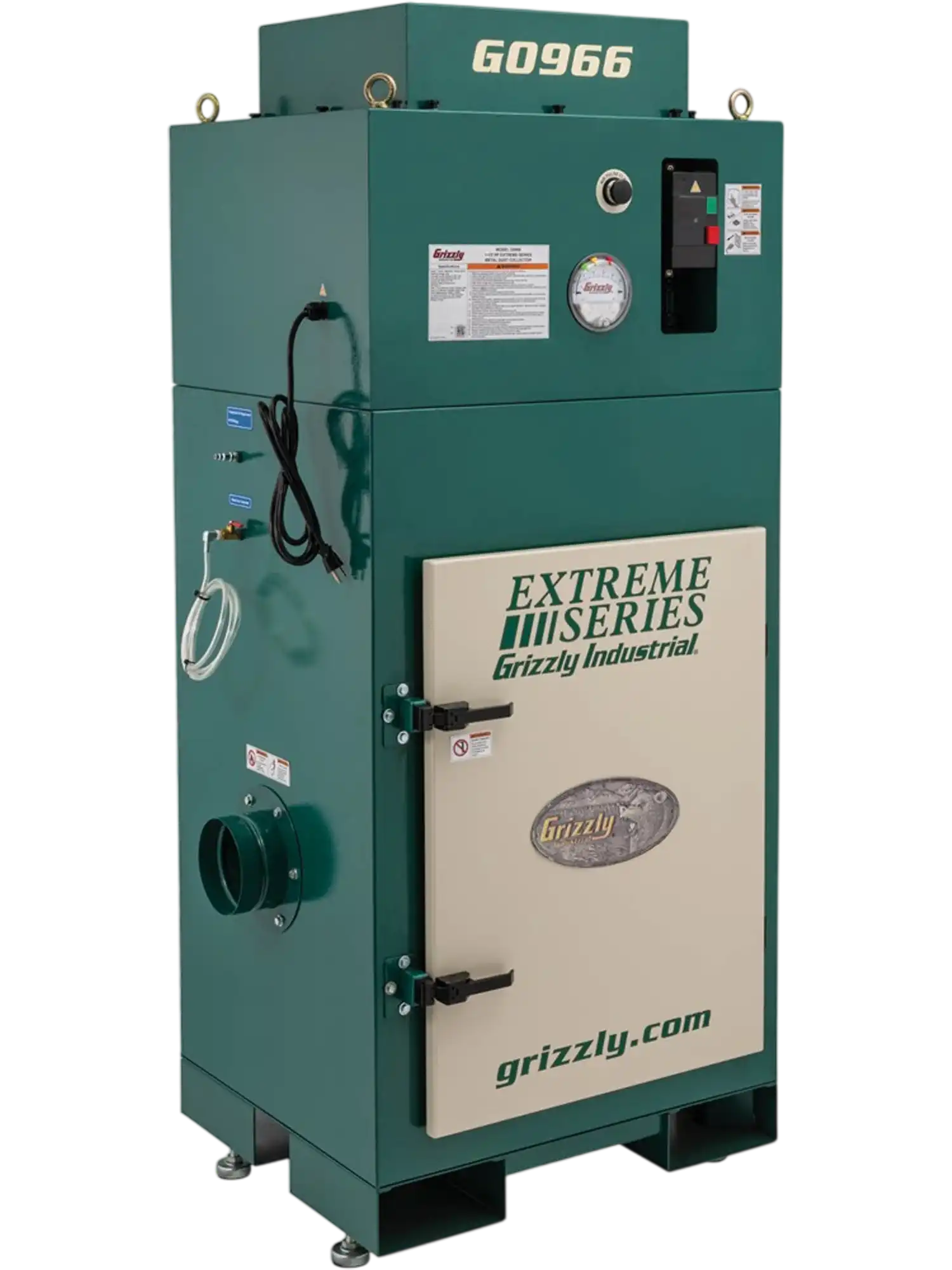 Grizzly G0966 Metal Dust Collector 1-1/2 HP New