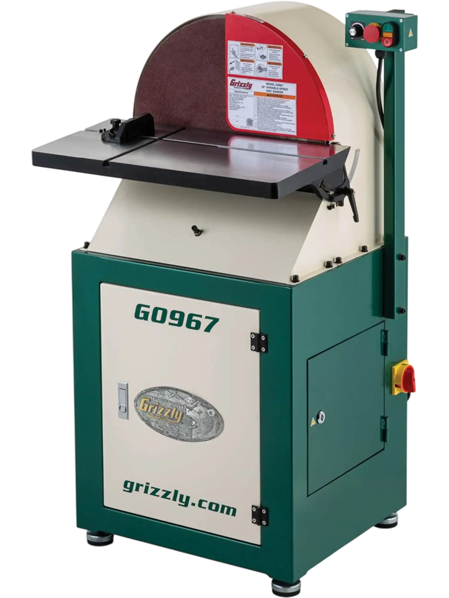 Grizzly G0967 Disc Sander 20