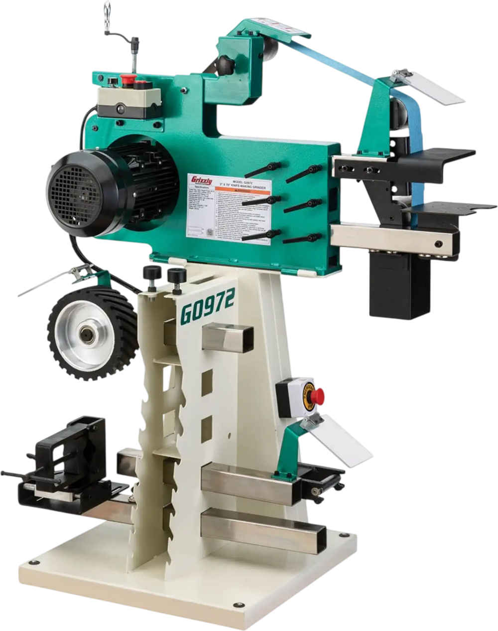 Grizzly G0972 - 3" x 78" Knife-Making Grinder