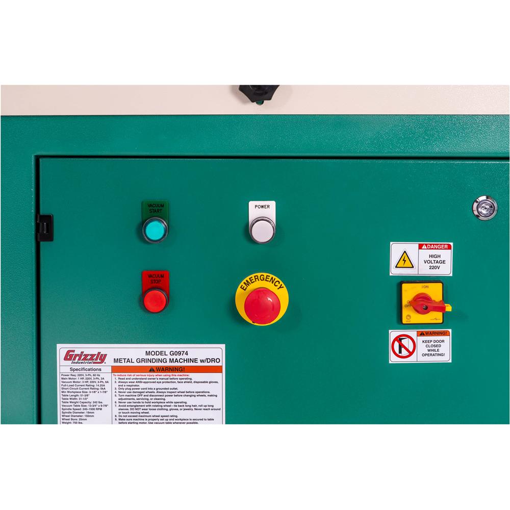 Grizzly G0974 - Deburring Machine