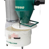 Grizzly G0990 - 1-1/2 HP HEPA Wall-Mount Cyclone Dust Collector