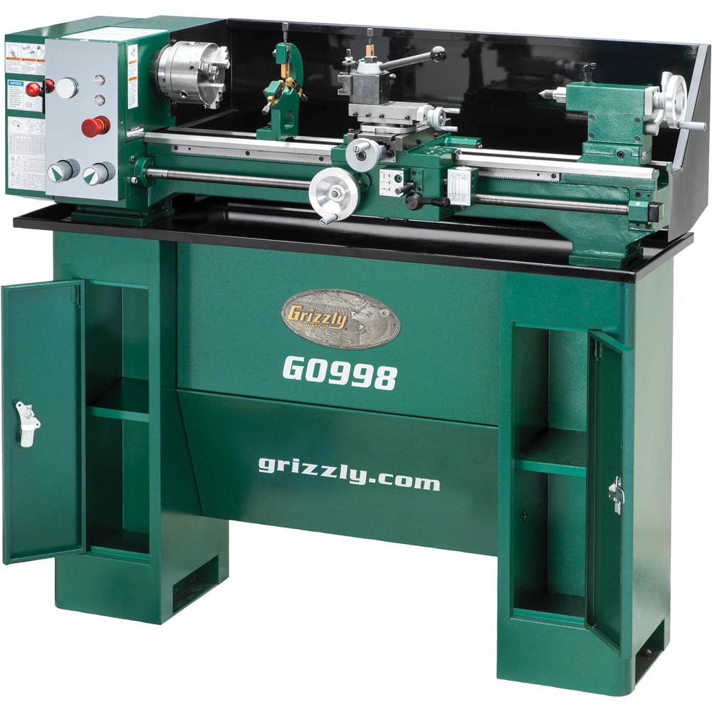 Grizzly G0998 - 10" x 30" Variable-Speed Metal Lathe