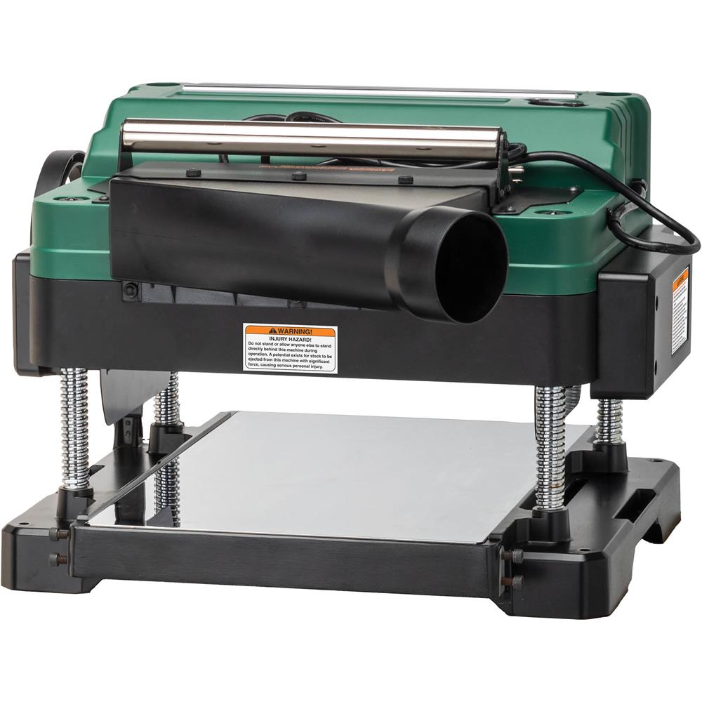 Grizzly G0999 - 15" 2 HP Benchtop Planer with Spiral Cutterhead