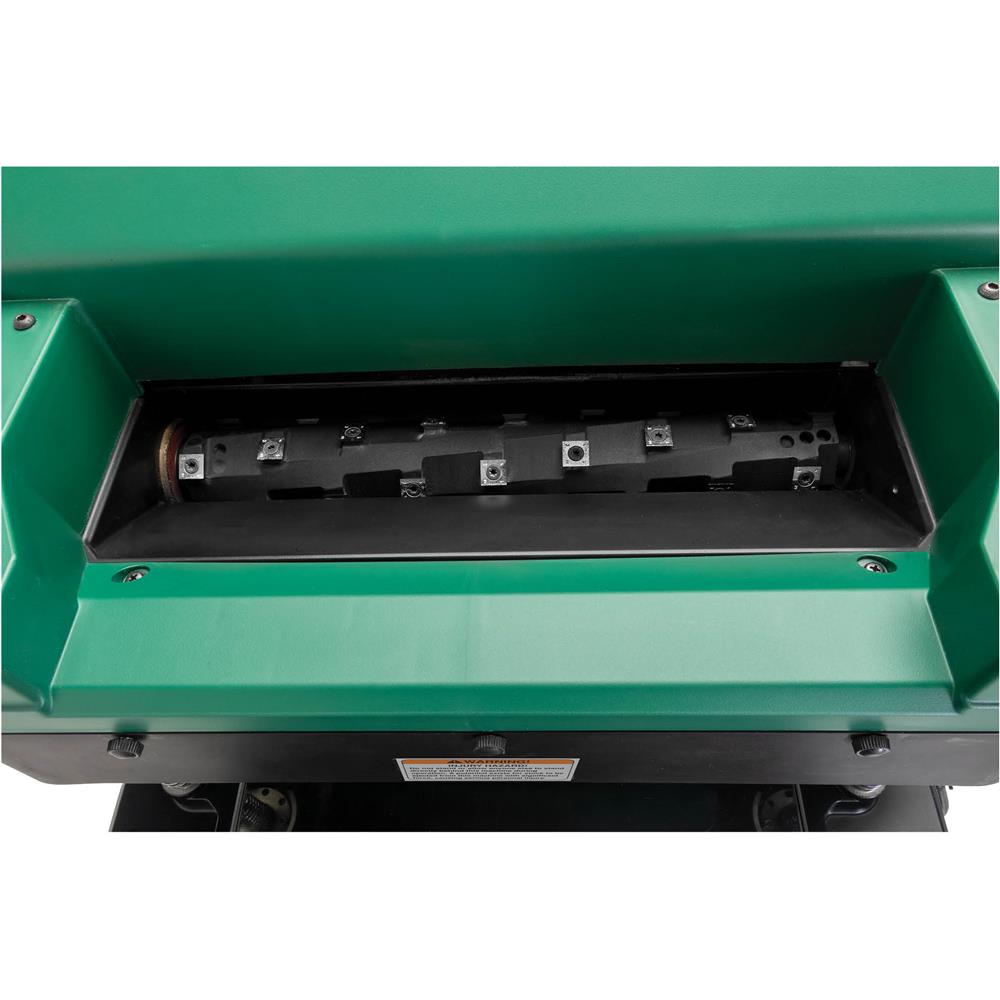Grizzly G0999 - 15" 2 HP Benchtop Planer with Spiral Cutterhead