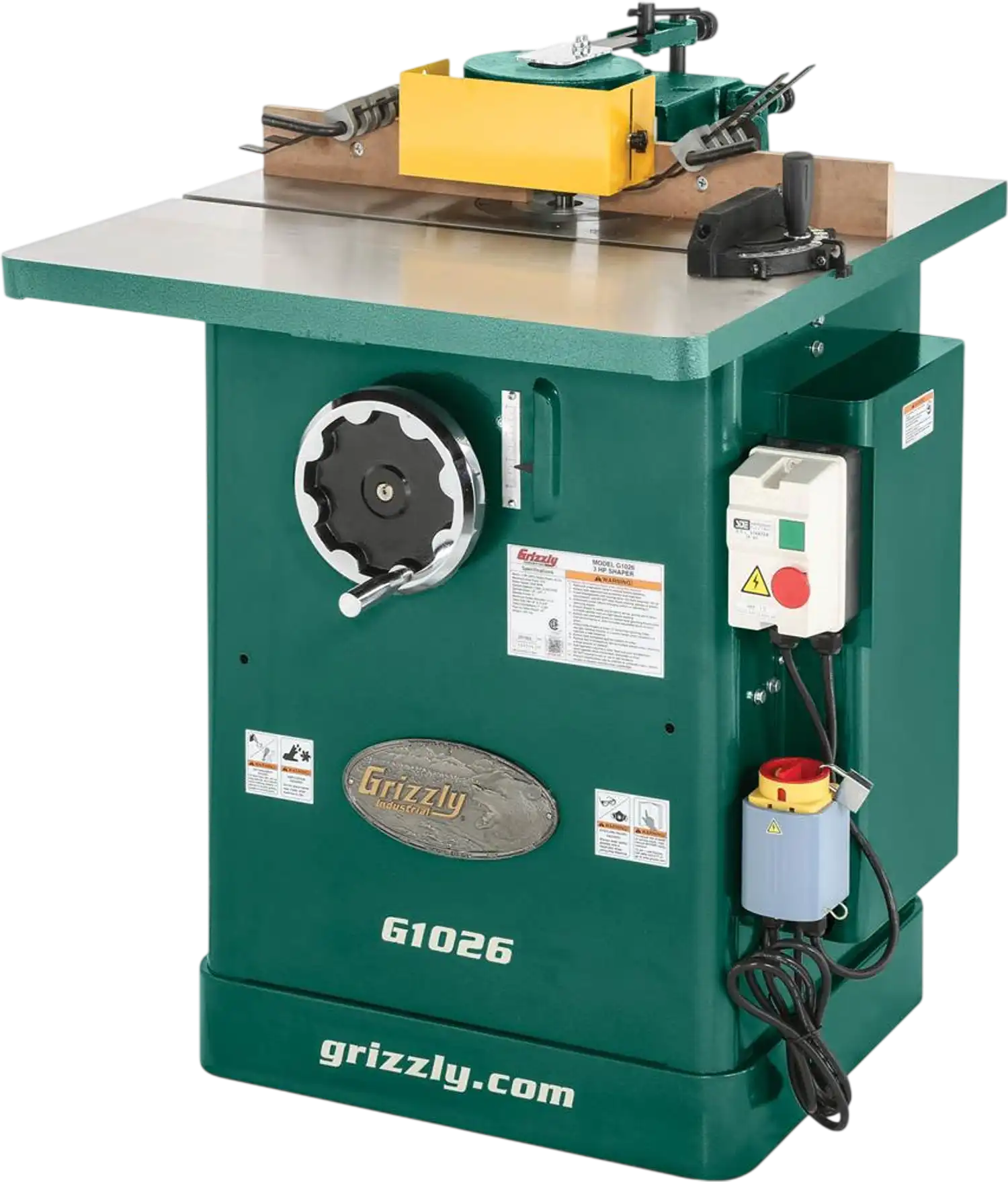 Grizzly G1026 Shaper 3 HP New