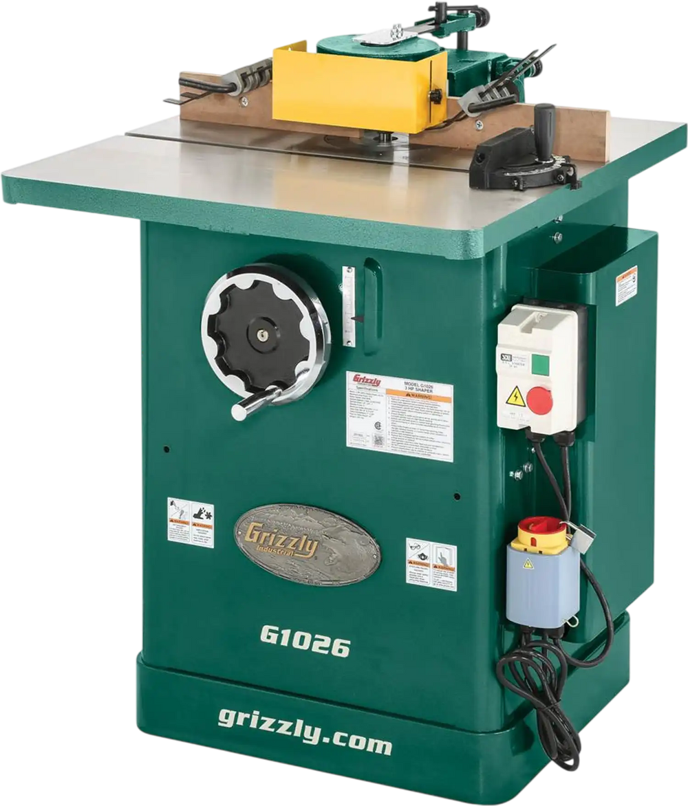 Grizzly G1026 - 3 HP Shaper