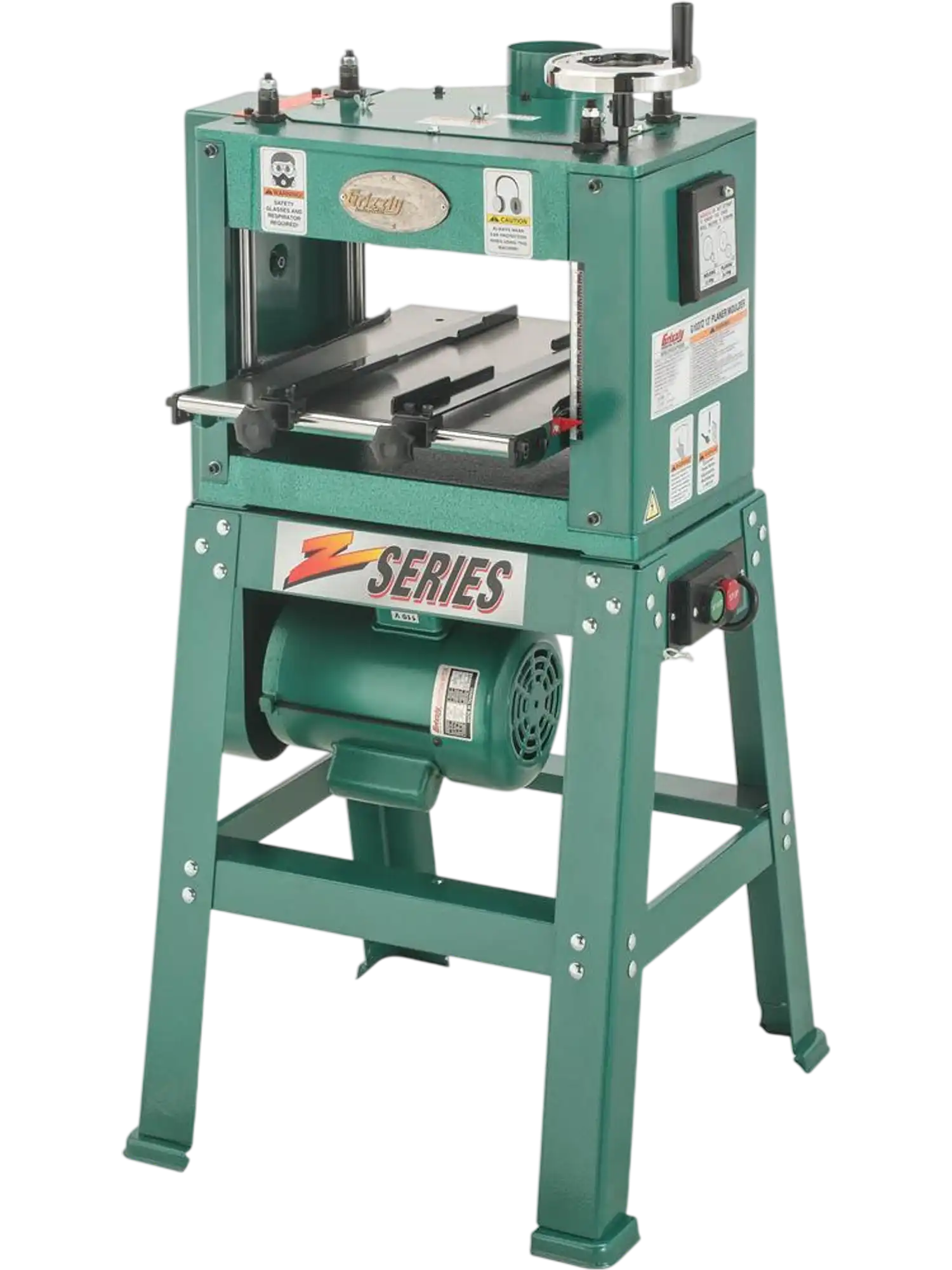 Grizzly G1037Z Combination Planer-Moulder 13