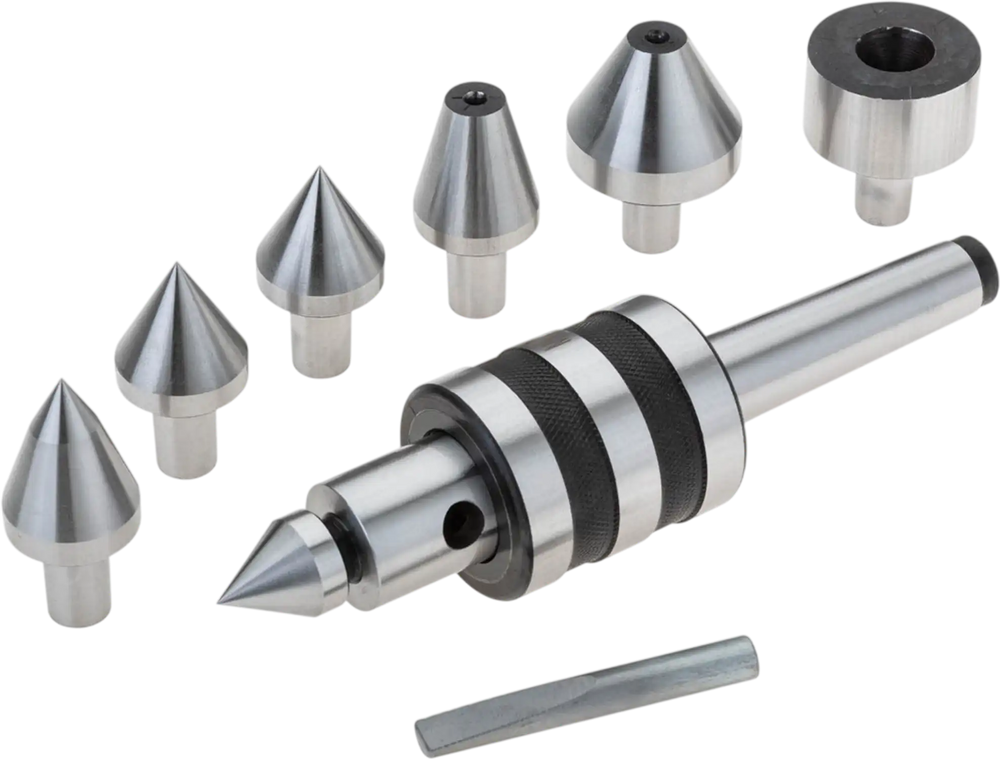 Grizzly G1069 - Live Center Set - Taper: MT2