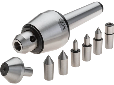 Grizzly G1070 Lathe Tooling Lathe Centers Live Center Set MT3 New