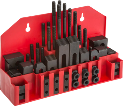 Grizzly G1075 Clamping Kit 58 Pc for 1/2