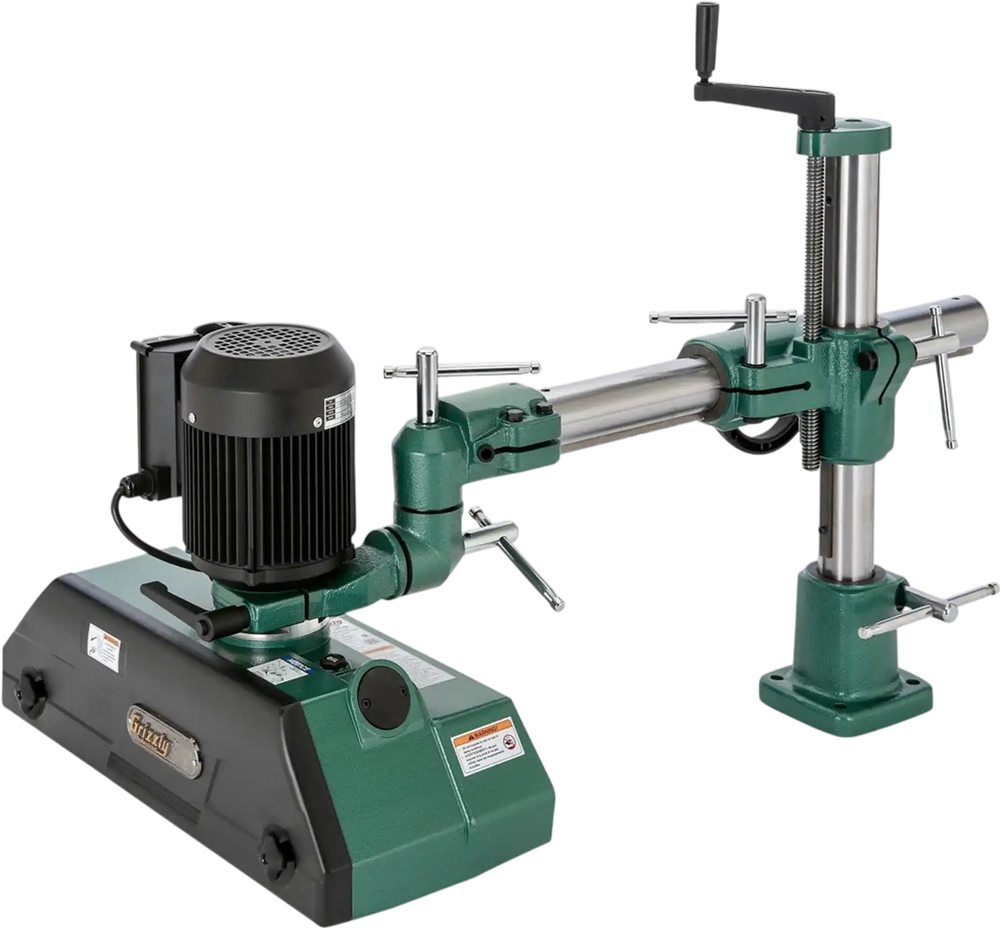 Grizzly G1096 - 1 HP 4-Speed 4-Roller Power Feeder, 3-Phase