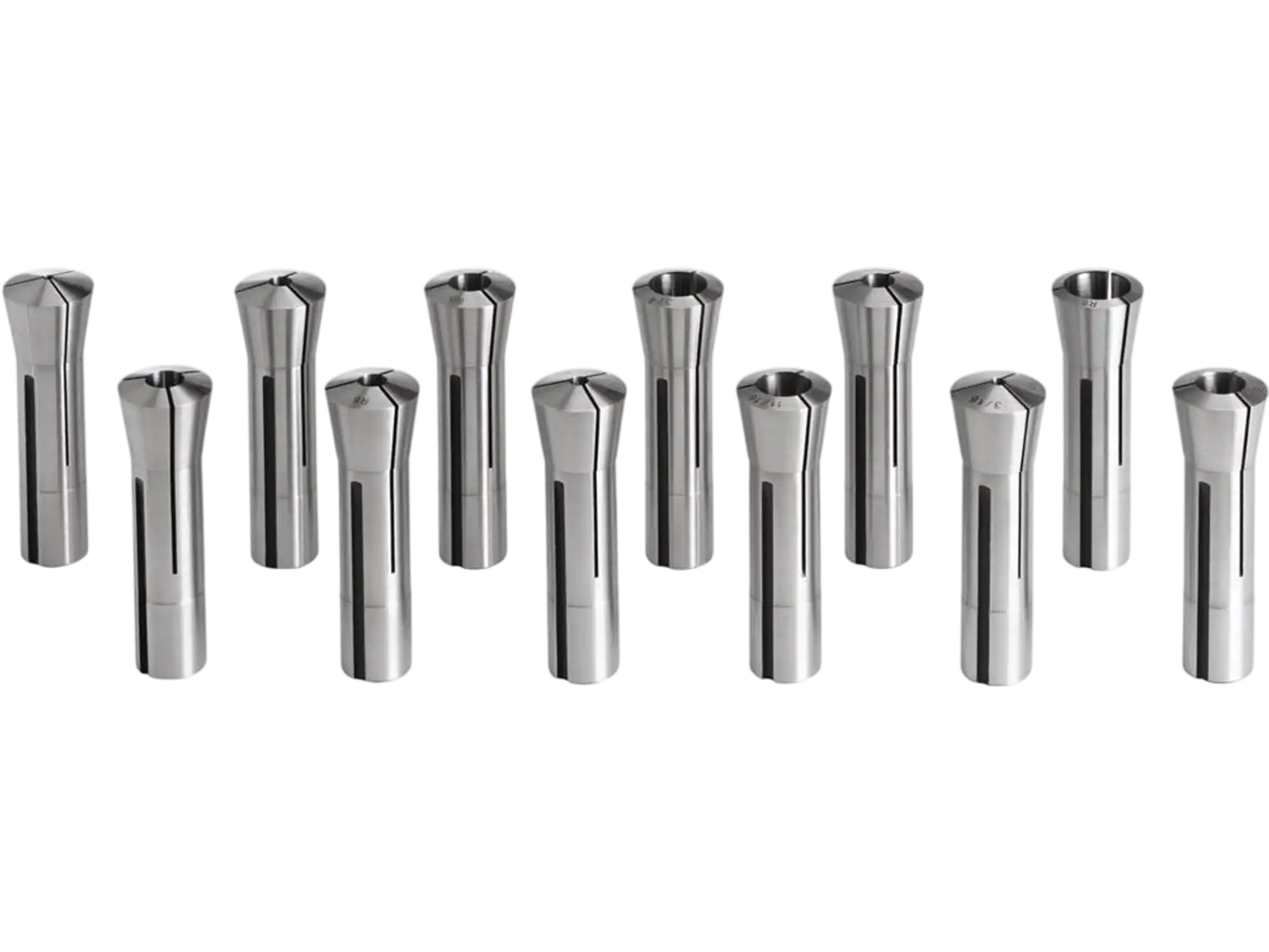 Grizzly G1646 Lathe Tooling Collets 12 Pc Precision R-8 Collet Set New
