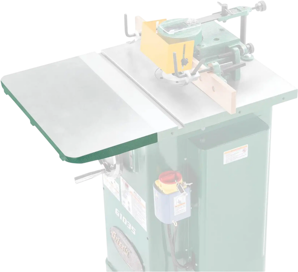 Grizzly G1706 - Cast-Iron Extension Wing for G1035