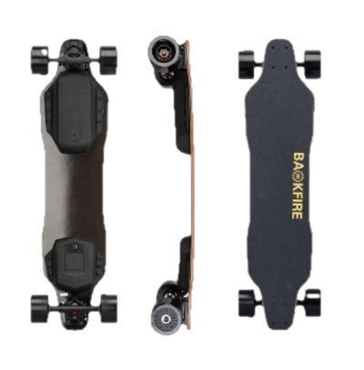 Backfire G2 Super Power Hobbywing Motors 36V 5.0Ah Electric Skateboard New