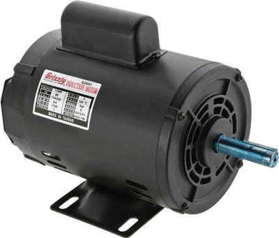Grizzly G2901 Motor 1/2 HP Single-Phase 1725 RPM Open 110V/220V New