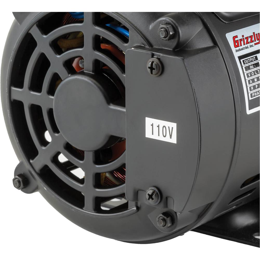 Grizzly G2901 - Motor 1/2 HP Single-Phase 1725 RPM Open 110V/220V