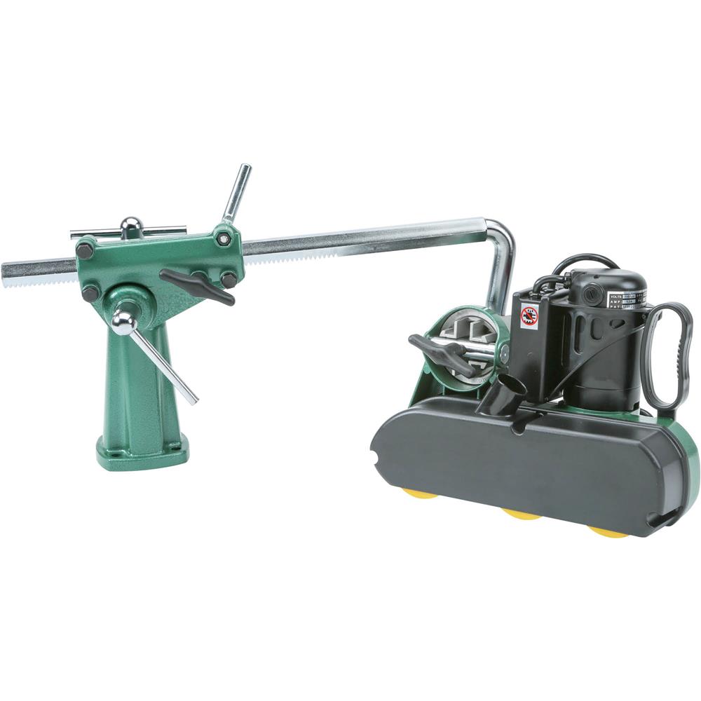 Grizzly G4173 - 1/8 HP Variable-Speed 3-Roller Power Feeder, Single-Phase