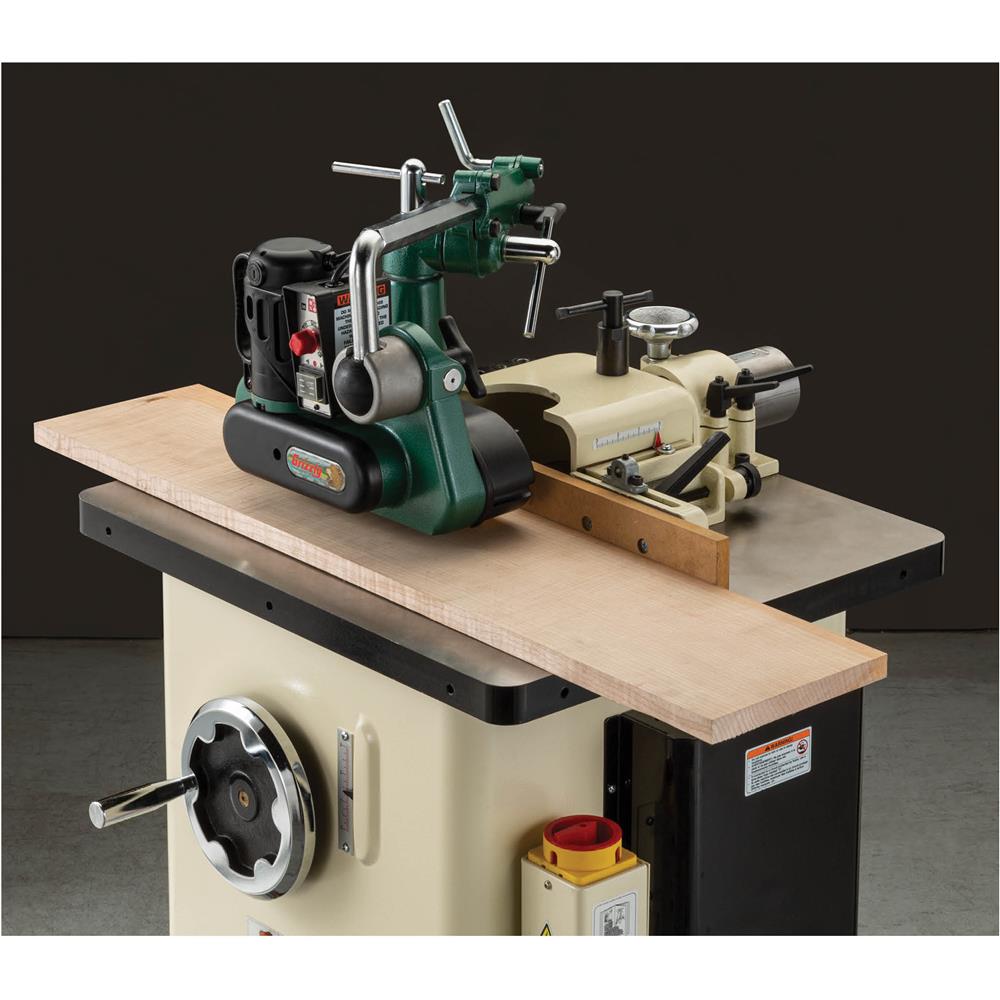 Grizzly G4173 - 1/8 HP Variable-Speed 3-Roller Power Feeder, Single-Phase