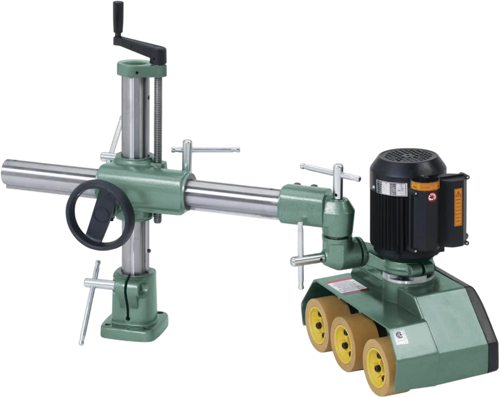 Grizzly G4181 - 1 HP 4-Speed 3-Roller Power Feeder, Single-Phase