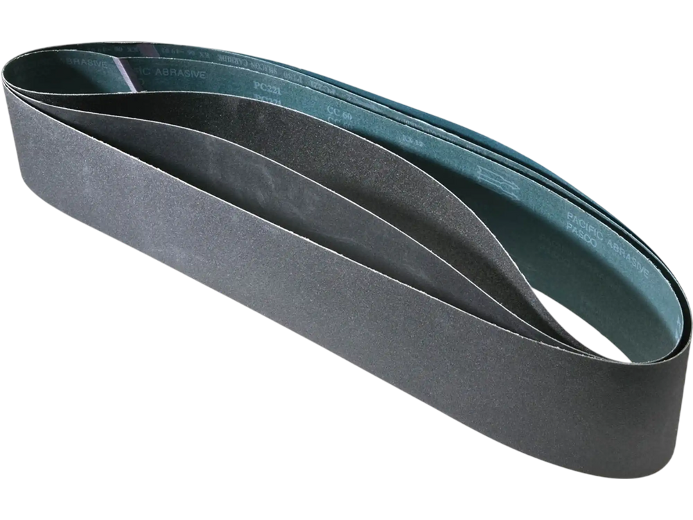Grizzly G4878 - 6" x 80" S/C Sanding Belt Assorted 60/80/180 Grit, 3 pk.