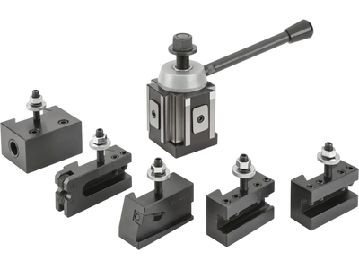 Grizzly G5691 Lathe Tool Post Set Quick Change 13