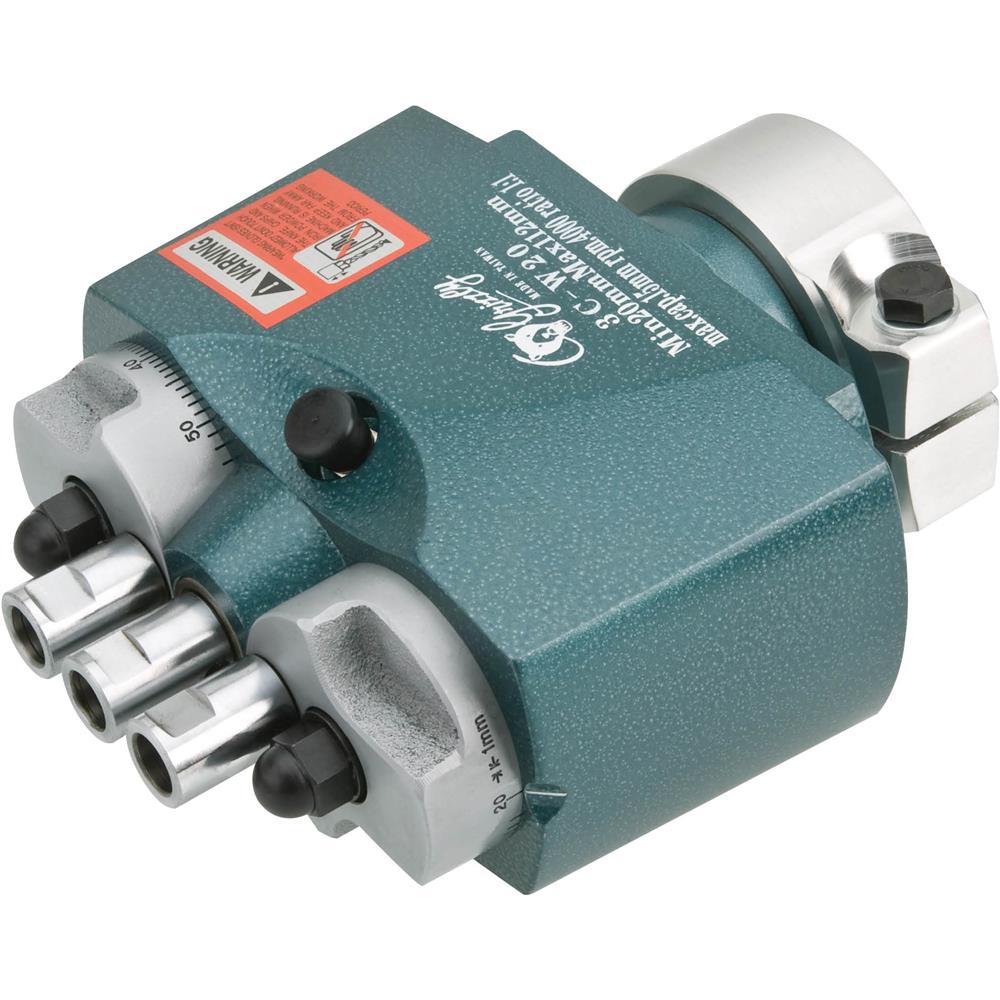 Grizzly G5953 - Boring Head - 3 Spindle for G4185