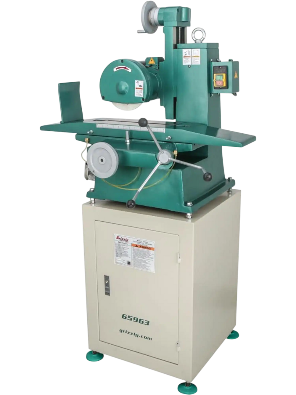 Grizzly G5963 - 6" x 12" Surface Grinder with Stand