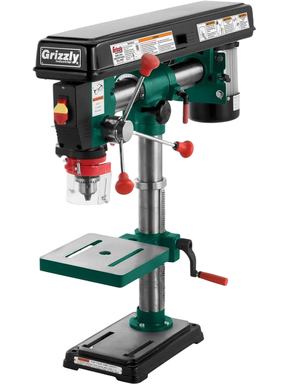 Grizzly G7945 - 34" Benchtop Radial Drill Press