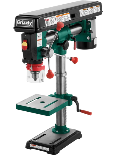Grizzly G7945 Benchtop Radial Drill Press 34