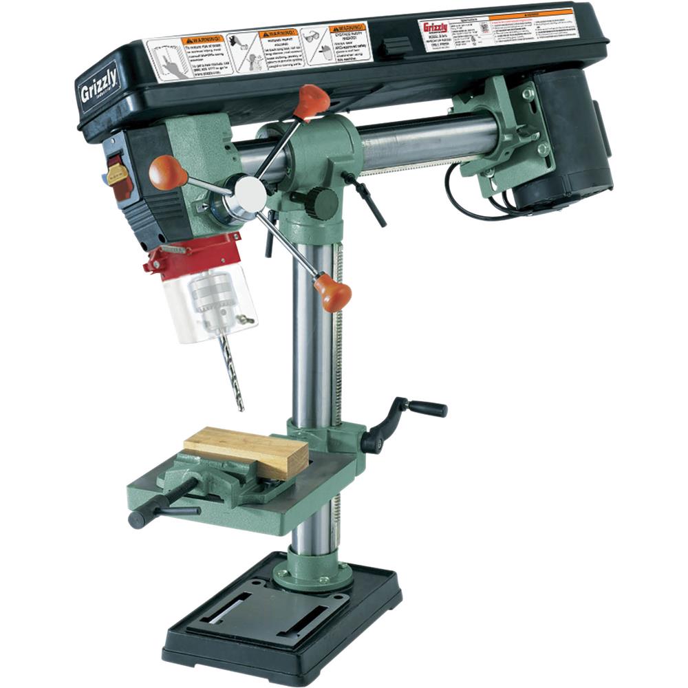 Grizzly G7945 - 34" Benchtop Radial Drill Press