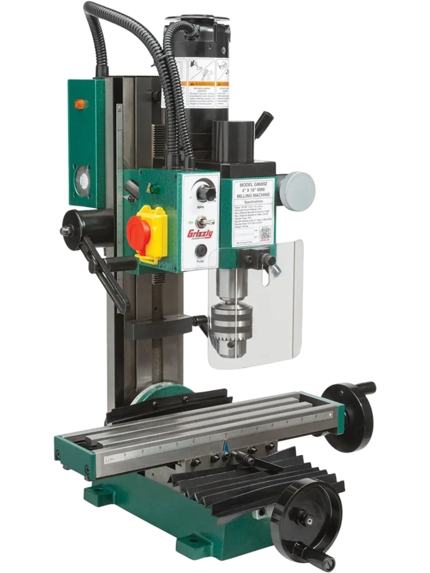 Grizzly G8689Z Mill Drill 4