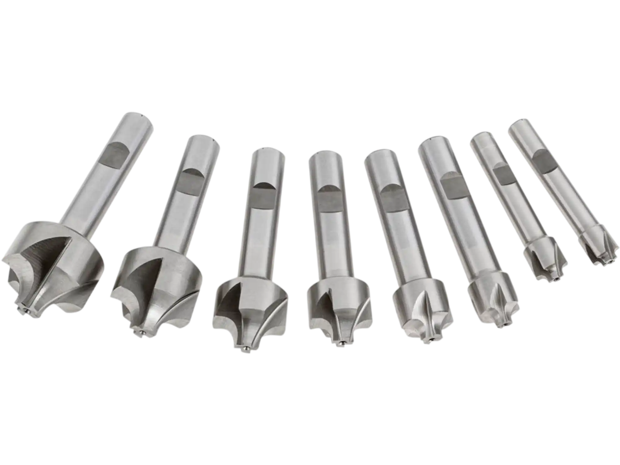 Grizzly G9289 Corner Rounding End Mill Set 8 pc Small New