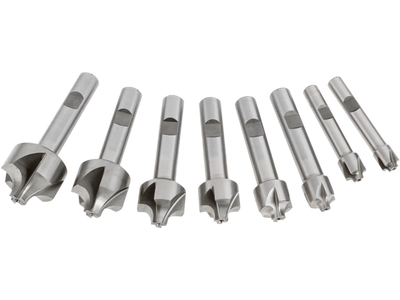 Grizzly G9289 Corner Rounding End Mill Set 8 pc Small New