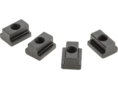 Grizzly G9511 Clamping Kit T-Slot Nuts 4 Pk 7/16