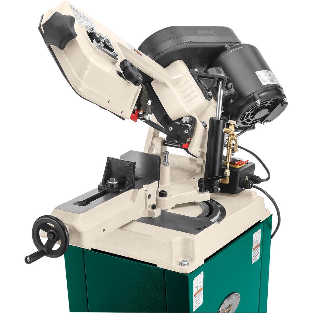 Grizzly G9742 - 5" x 6" 1/2 HP Metal-Cutting Bandsaw w/ Swivel Head