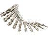 Grizzly G9758 - HSS 4 Flute End Mills, 10 pc. Set