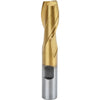 Grizzly G9761 - HSS TiN Coated 2 Flute End Mills, 10 pc. Set